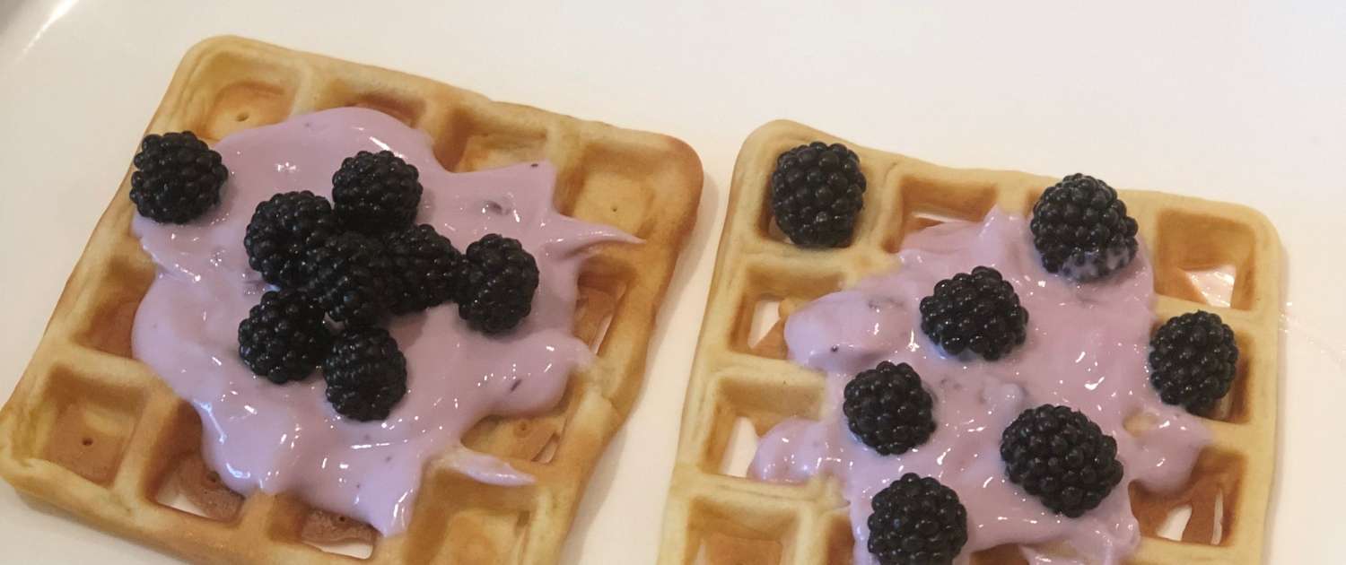 merenda sana per bambini waffeln